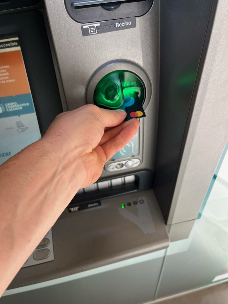 How to pay your nie number tax on the atm