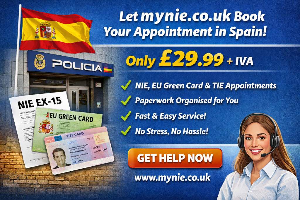HOW TO IUSE THE POLICE CITA WEBSITE TO BOOK A NIE APPOINTMENT