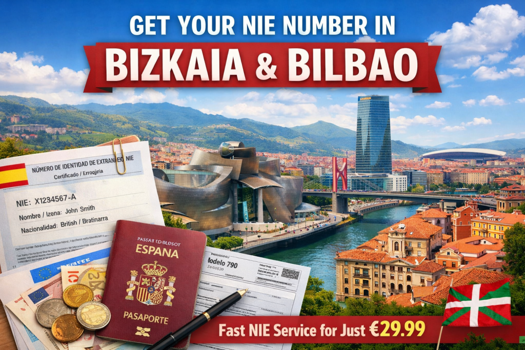 nie number bizkaia photo guide